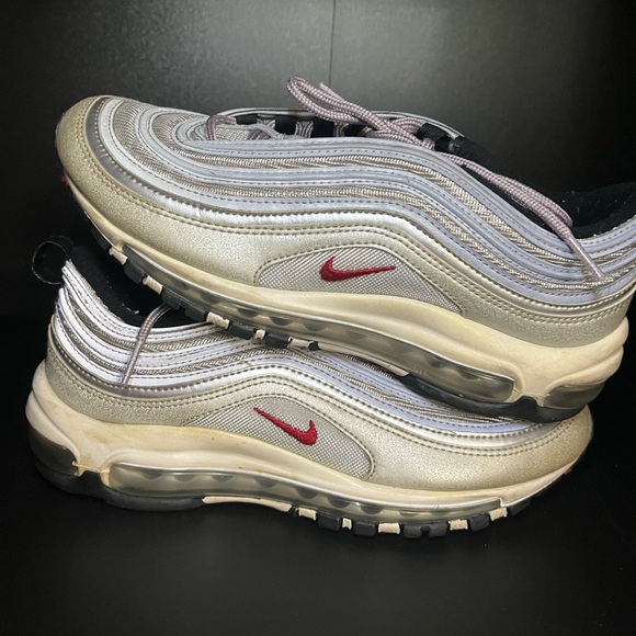 Nike Air Max 97 Silver Bullet size 7Y - Picture 2 of 6